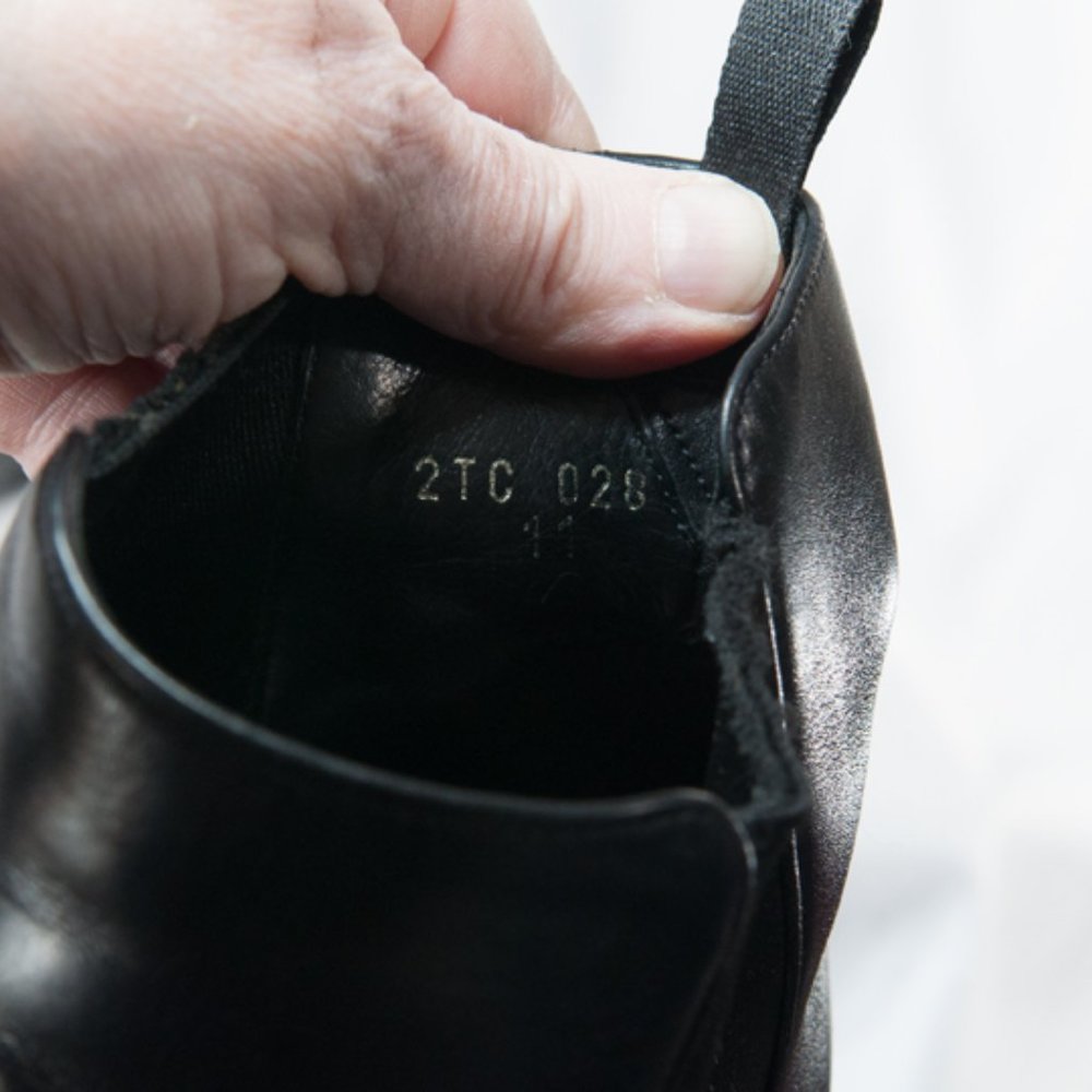 💥Host Pick!  Prada blk mens Chelsea boots  12 US - Picture 9 of 11